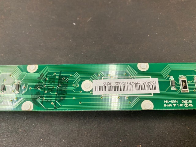 LG Kenmore Refrigerator Interface Control Board EBR78723602 gallery
