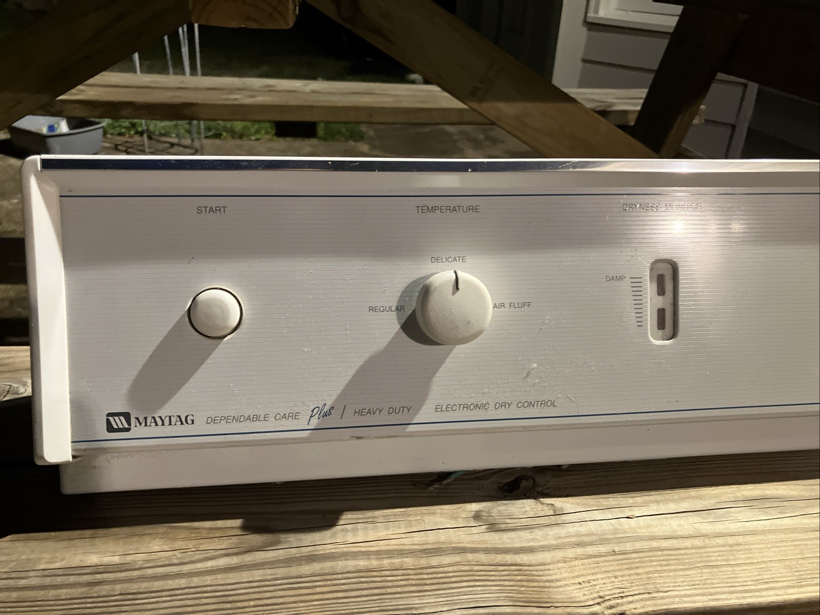 maytag Dependable Care Plus Dryer Control Panel Model #LDE9304ACE gallery