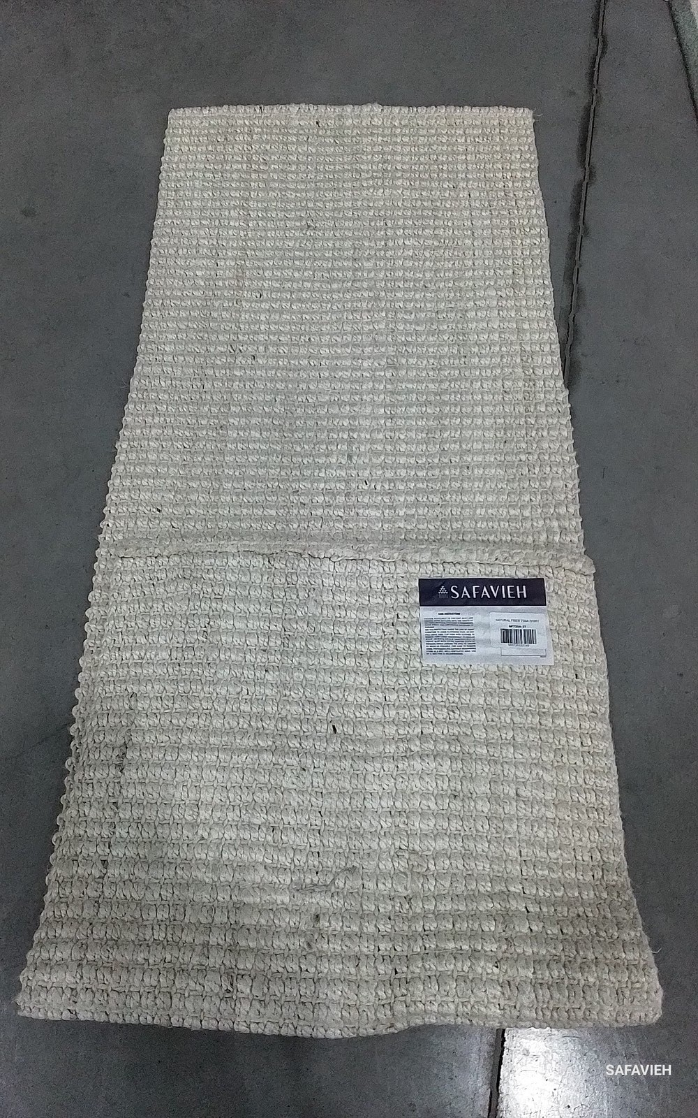 IVORY 2'-3" x 7'-0" Flaw in Rug, Reduced Price 1172792368 NF730A-27 gallery