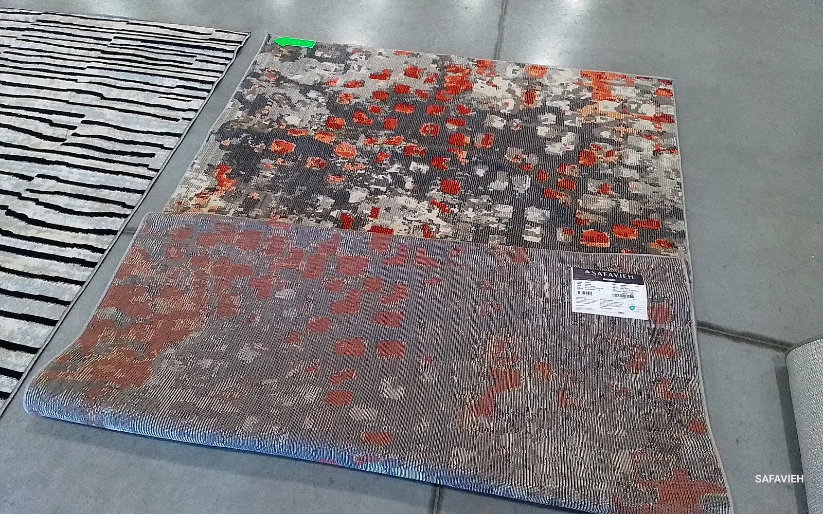 GREY ORANGE 5'-3" x 7'-6" Damaged Binding Rug Reduced Price 1172770133 MAD425H-5 gallery
