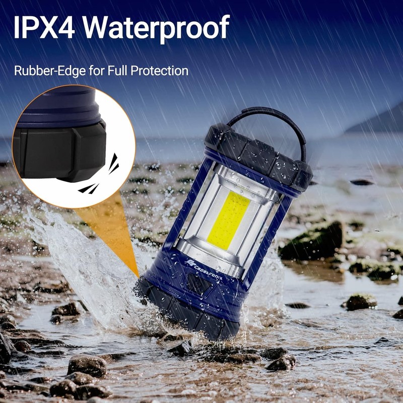 Camping Lantern, 3200LM LED Lanterns for Power Outages, 4600mAh Phone Charger & gallery