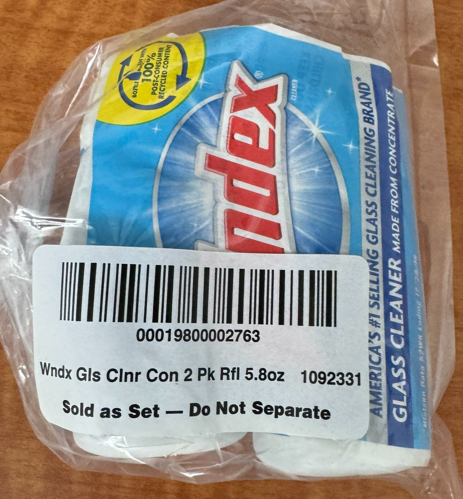 Windex Glass Cleaner Concentrate 2.9 Oz Each Concentrated Refill Bottles 12 Pack gallery