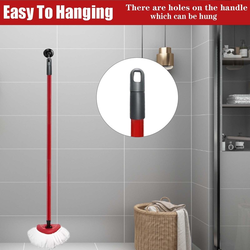 Mop Handle for Ocedar, Spin Mop Handle for O Cedar 4-Section 28.5-to-55inch M... gallery