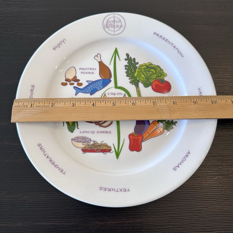 Portion Perfection Portion Control Plate Easy Weight Loss And Healthier Diet New gallery