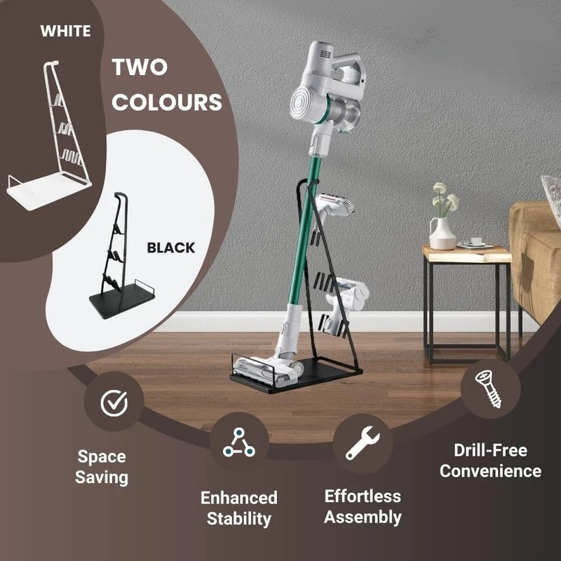 IZSOHHOME Universal Vacuum Stand,Storage-Stand-Docking-Station-Holder,Stable Met gallery