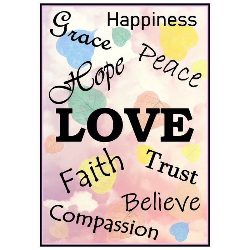 Twin Inspirational Handmade Decoupage Wooden Plaques, 12” L x 9” W x 5/8” thick gallery