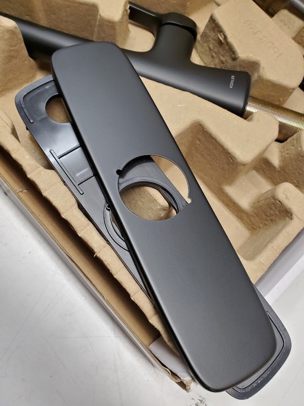 Kohler Pull Down Kitchen Faucet Guild Matte Black (R33912-BL-AA) gallery