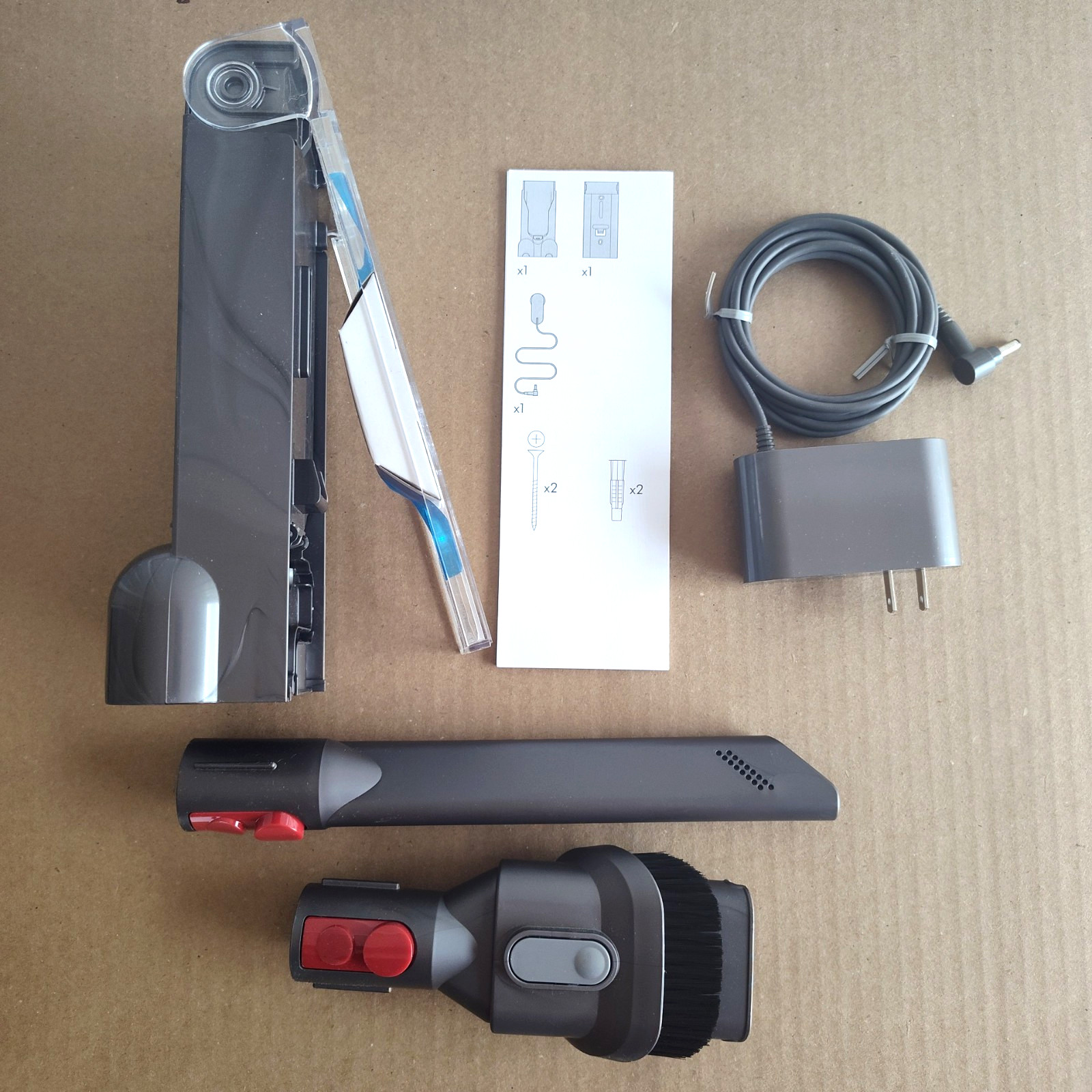 Genuine Dyson V10 Wall Mounted Docking Station with Charger & Tools gallery