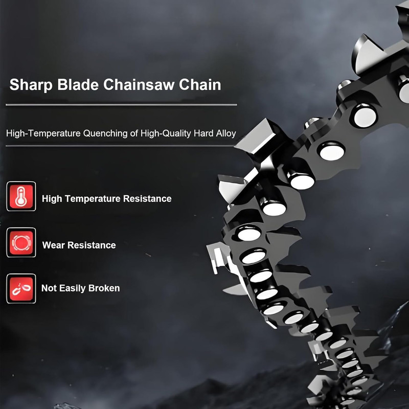 Mini Chainsaw Chain, 5 Chains 6-Inch Replacement Saw Chain for 6 Inch Mini Cordl gallery
