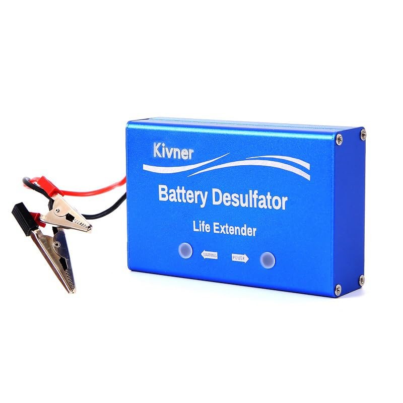 12 Volts Lead Acid Battery Maintainer & Desulfator Battery Life Extender gallery