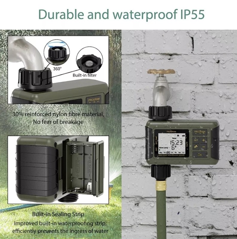 Diivoo Automatic water timer It Is BLUE gallery
