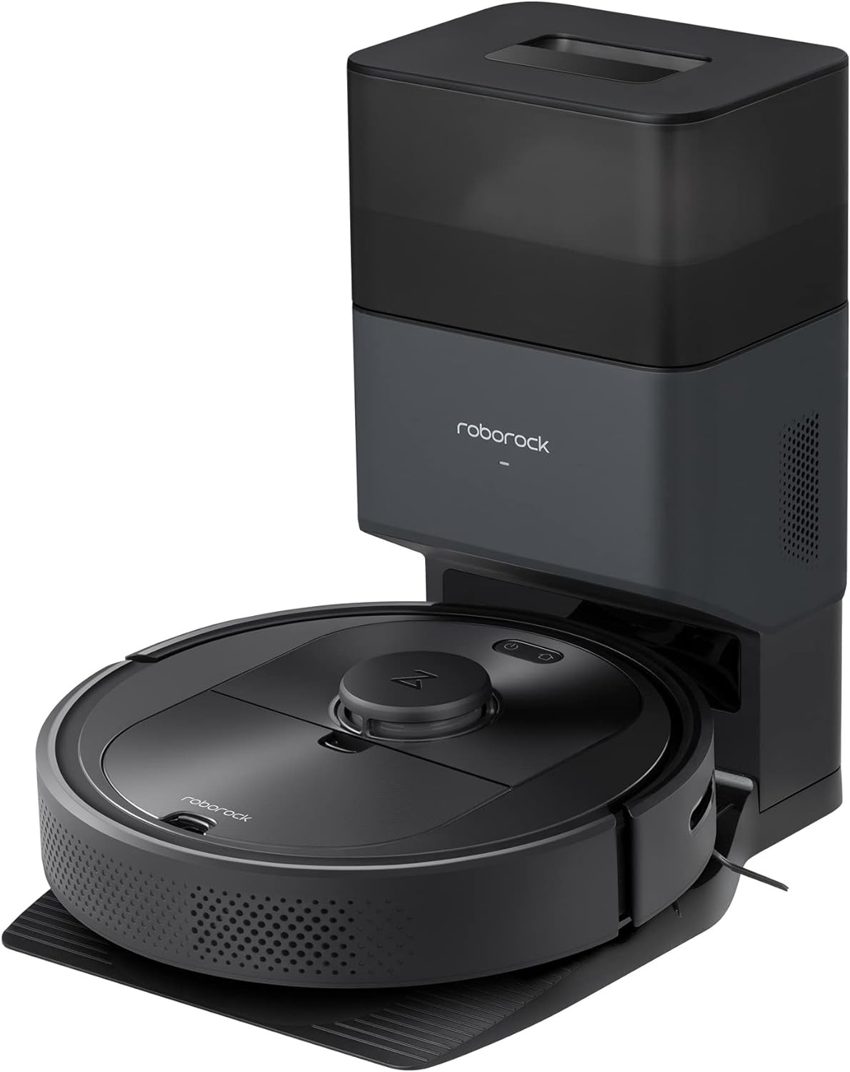 Roborock Q5+ Robot Vacuum with Auto-Empty Dock Pure - Black gallery