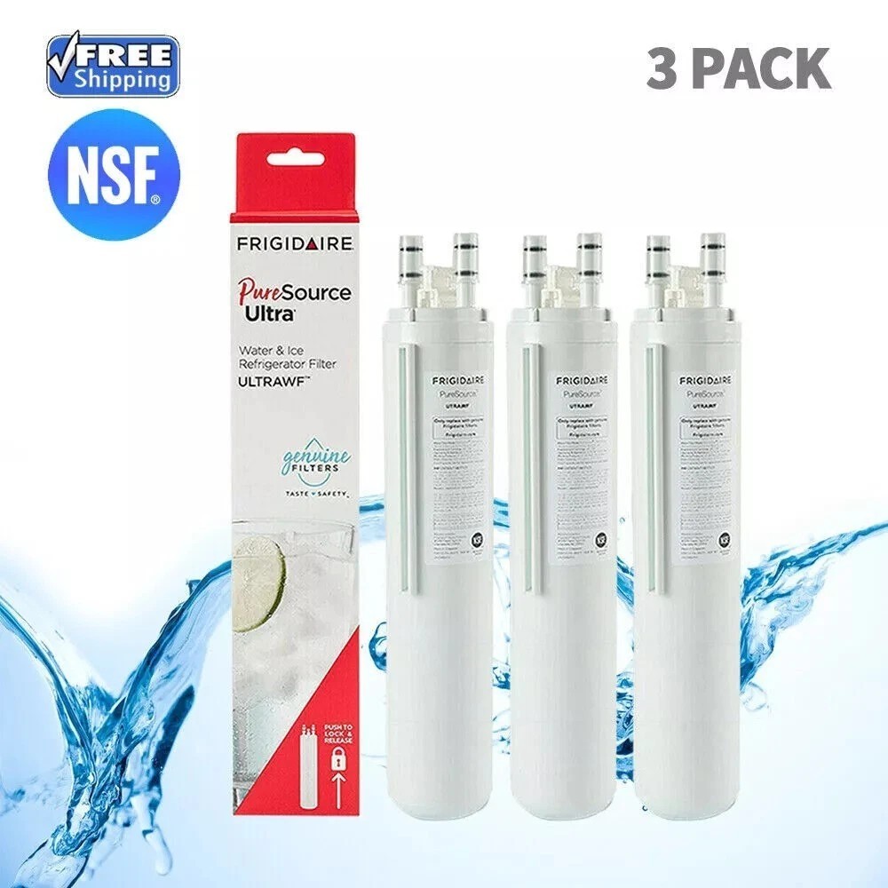 3 Pack ULTRAWF Fit Frigidaire Ultra PureSource Refrigerator Water Filter US NEW gallery