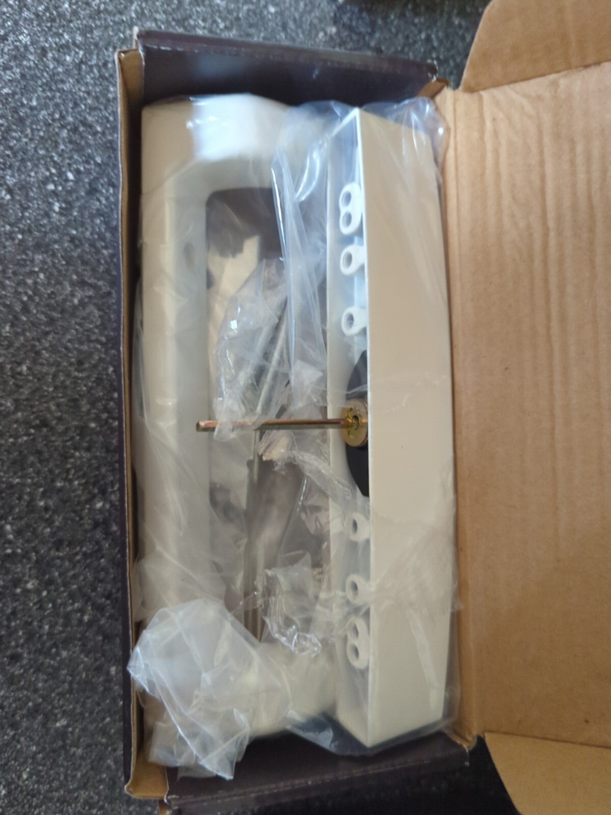 Sliding Glass Patio Door Hardware With lock House Guard White New 1006 Series gallery
