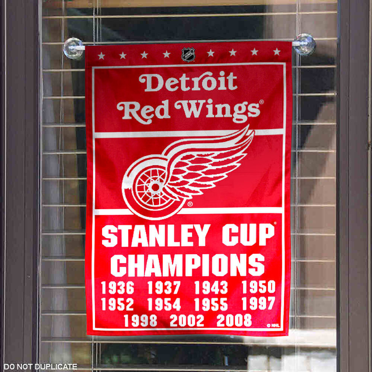 Detroit Red Wings 11 Time Stanley Cup Champions Flag Graden Flag gallery