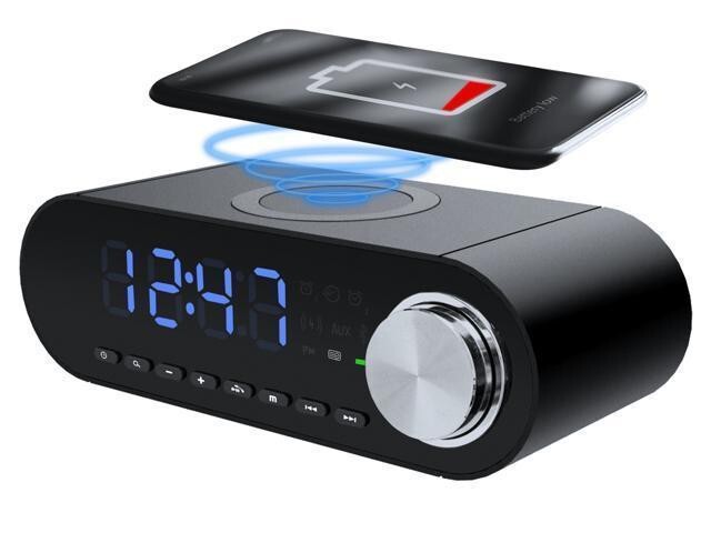 Rosewill RBWS-20015 Alarm Clock, Charging Dock, LED, AM/FM, Bluetooth Speaker gallery