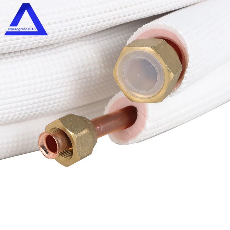 50 Feet White Install For Mini Split Heat Pump Systems 3/8"-5/8" Dia. gallery