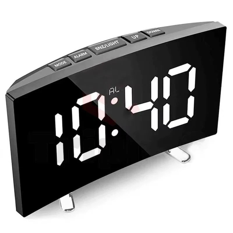 Digital LED Large Display Wall Desk Alarm Clock With Calendar Temperature Date gallery