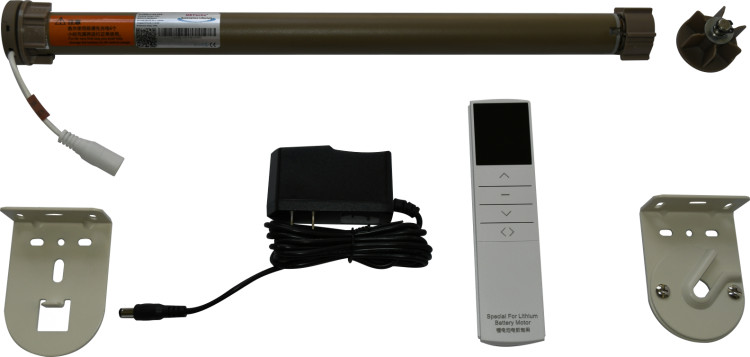 Customized Remote control Battery Power Motorized Electric Blackout Roller Shade gallery