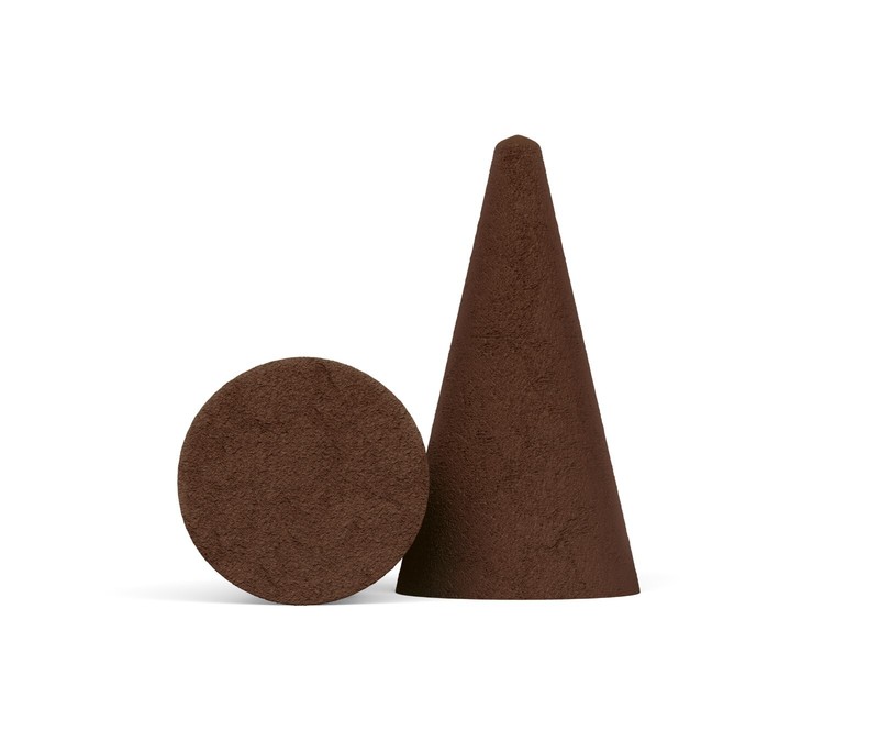 UNSCENTED Incense Cones 1" TOPFLOW Bulk Wholesale Lot For Burner Holder - BROWN gallery