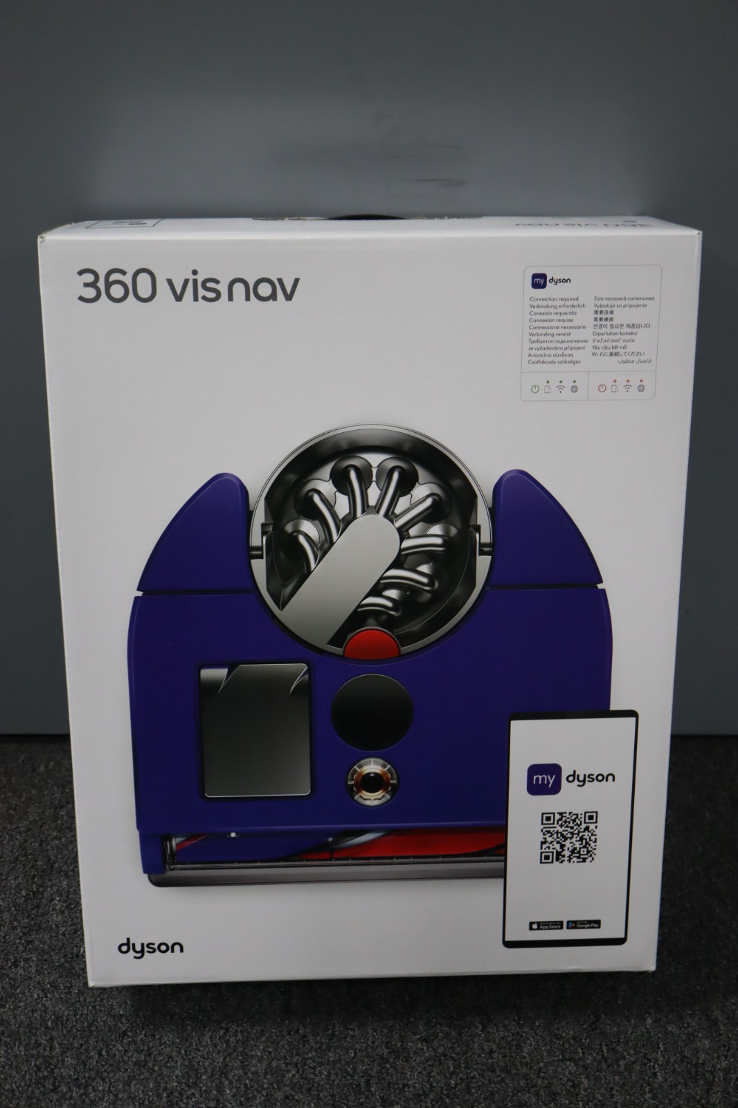 NEW SEALED !!! Dyson 360 Vis Nav Robot Vacuum Cleaner - Blue (304640-01) gallery