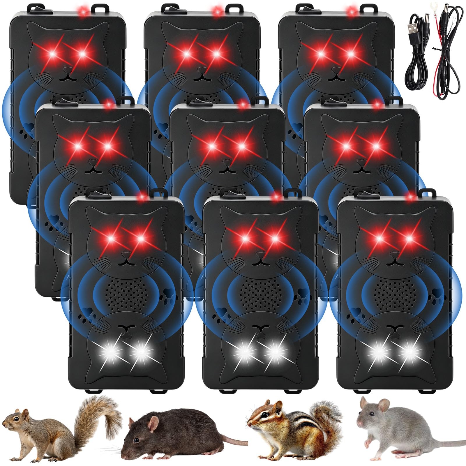 9 Pack Ultrasonic Rodent Repellent for Car Engines Bulk, Under Hood Ultrasoni... gallery