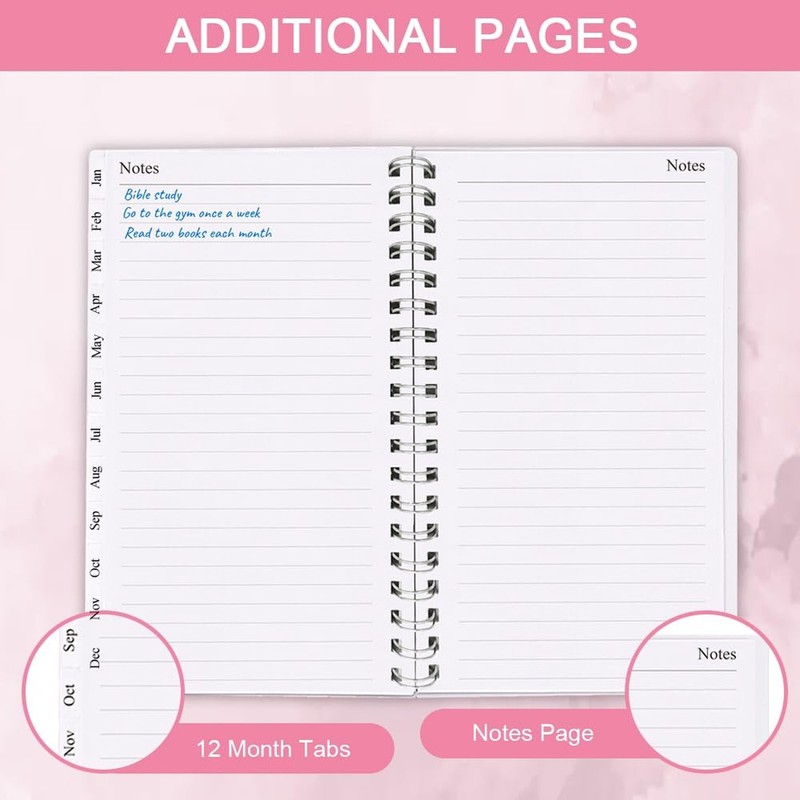 2026 Pocket Planner, A6 Weekly Planner with Monthly Tabs, Run January 2026-De... gallery