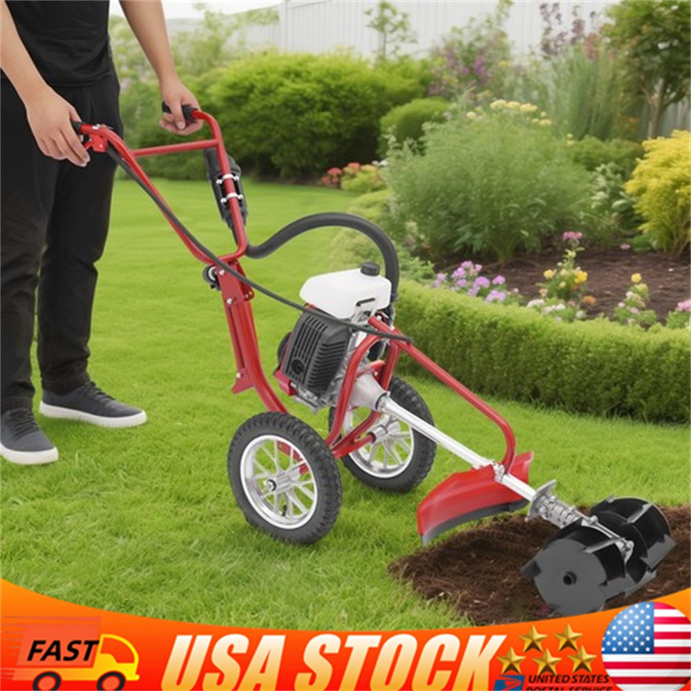 4-Stroke 63cc Gas Power Garden Farmyard Tiller Cultivator Tilling Rototiller USA gallery