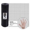 Vinyl coated welded wire 24"x100FT 1" 16GA black heavy duty mesh SIMBA STEEL gallery