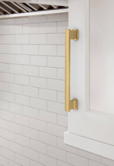 *10-PACK* Amerock Triomphe 6-5/16 in. Classic Champagne Bronze Cabinet Bar Pull gallery