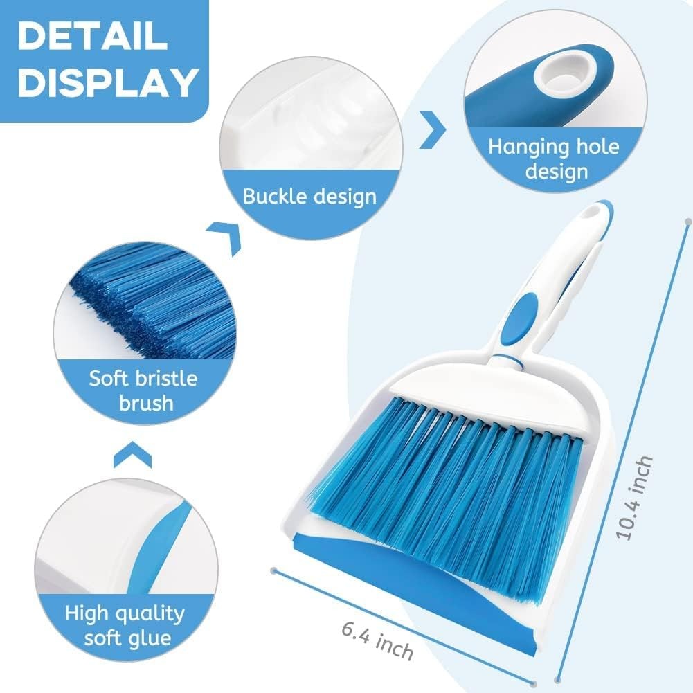 Small Broom and Dustpan Set, Small Dustpan and Brush Set,Mini Dust pan and Brush gallery
