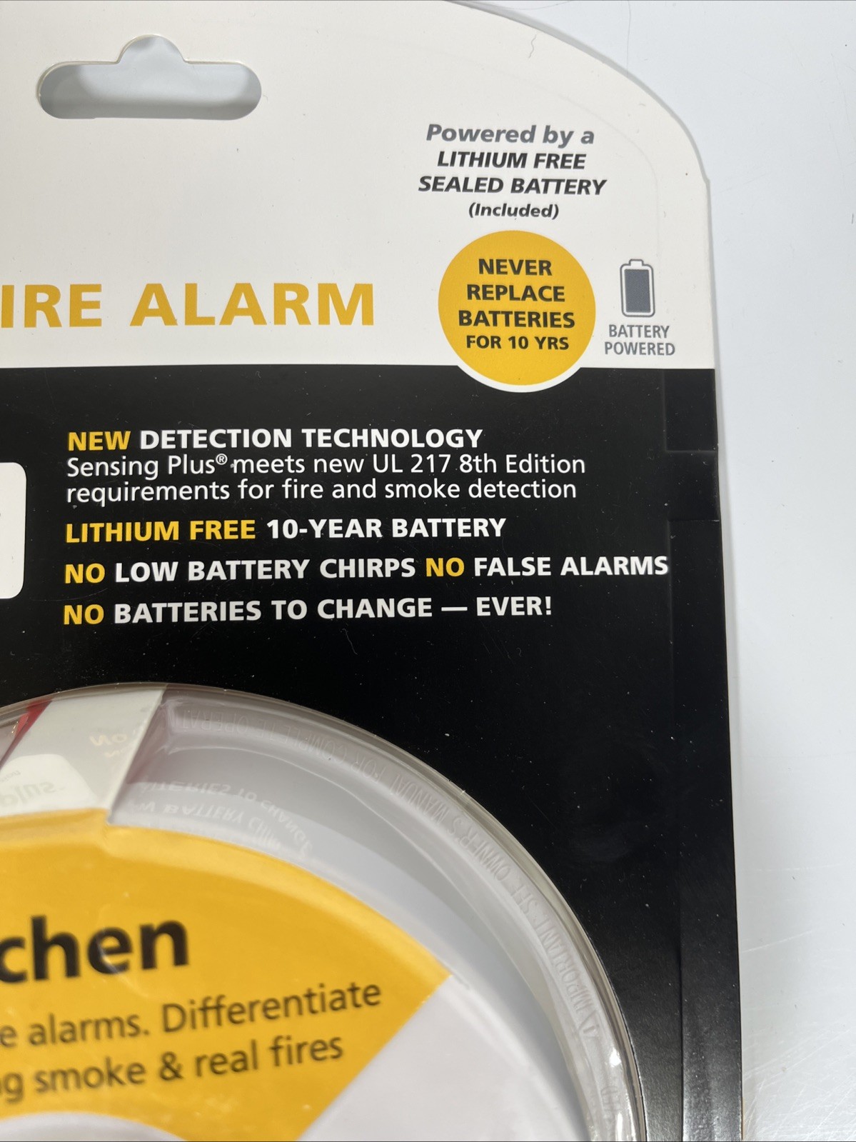 USI Electric 2-in-1 Smoke and Fire Smart Alarm Sensing Plus AMIK3051SC NEW gallery