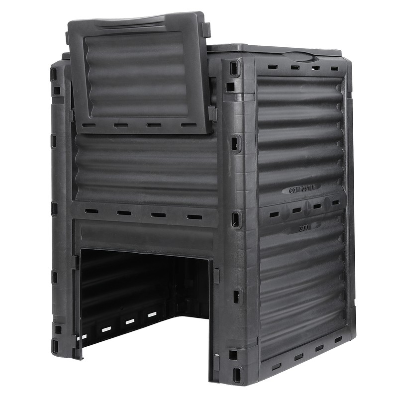 80 Gallon Compost Bin Large Capacity Soil Waste Grass Fast Creation of Fertile gallery