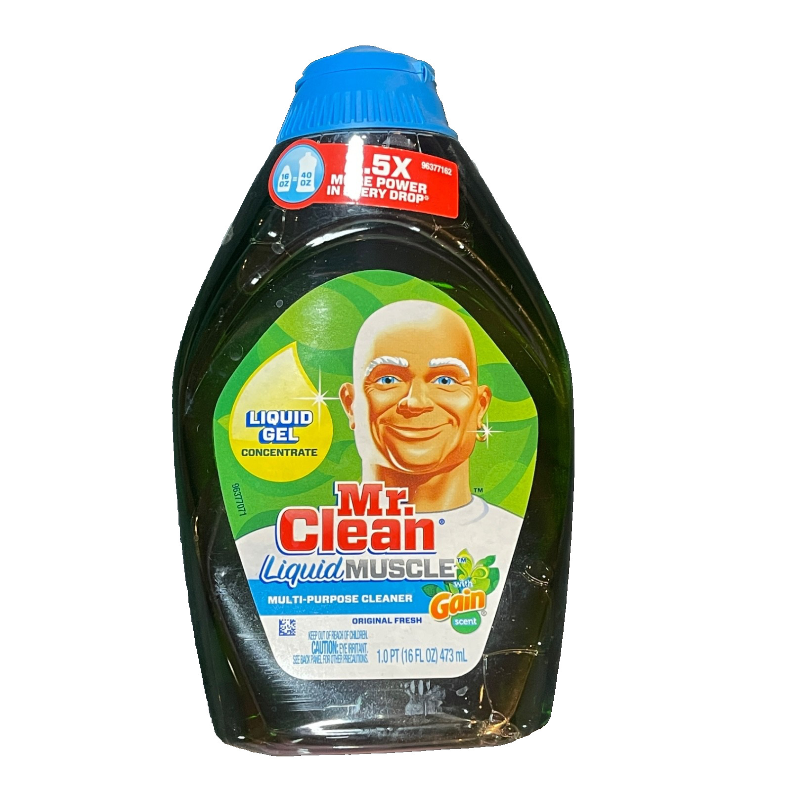Mr. Clean Liquid Muscle Gel Cleaner Gain Scent 16oz Discontinued Formula gallery