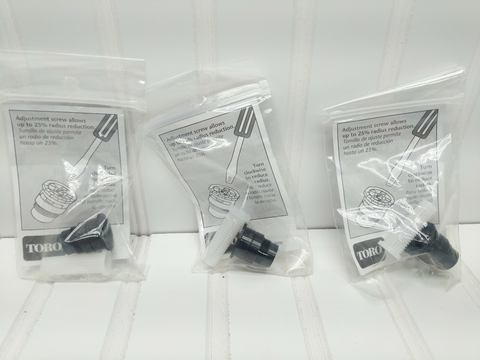Toro 53867 570-MPR + Nozzle, 360' Degree, Full Circle, 15' Spray Radius LOT OF 3 gallery