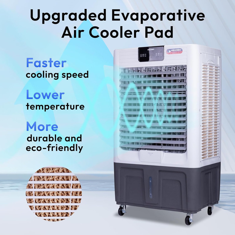 High-Performance 10000 CFM Evaporative Cooler with Remote & 29 Gal Tank gallery