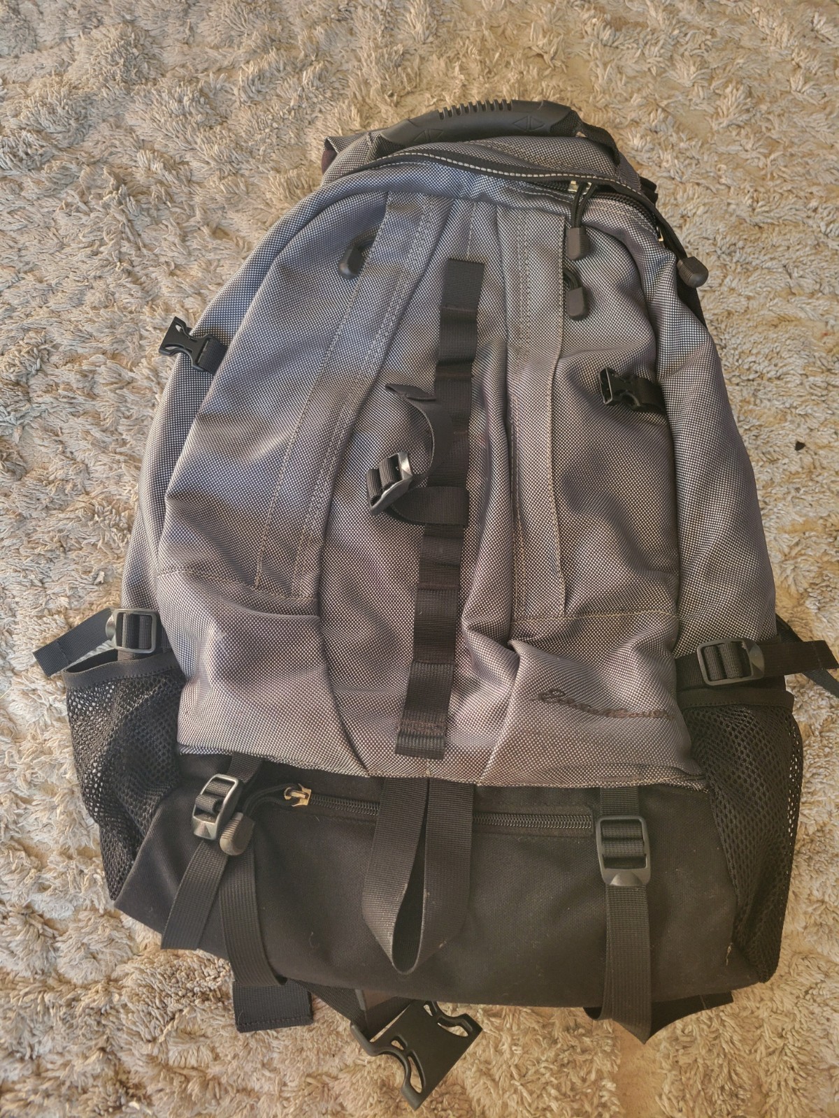 *Rare Eddie Bauer Large Backpack Rucksack 24” Knapsack Touring Hiking Camping