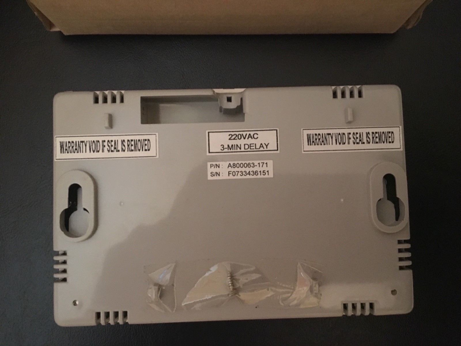 INTRONICS Digital Room Thermostat 220v with 3 min. Delay ** DR Serie * BRAND NEW gallery