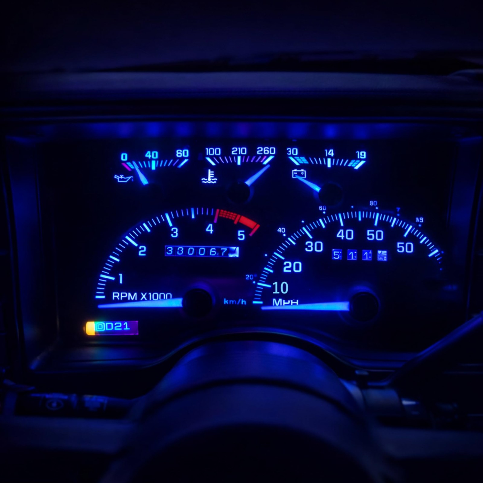 "Cluster Gauge LED Light Kit for 19881994 Chevy GMC C/K Trucks 10Pack" gallery
