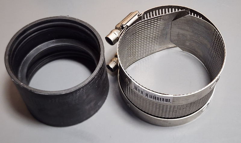Everflow 2” No-Hub Coupling EF14200 (Qty 8) gallery