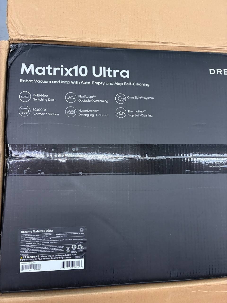 ‼️DREAME Matrix10 Ultra Robot Vacuum --NEW---[Free Shipping]📦 gallery