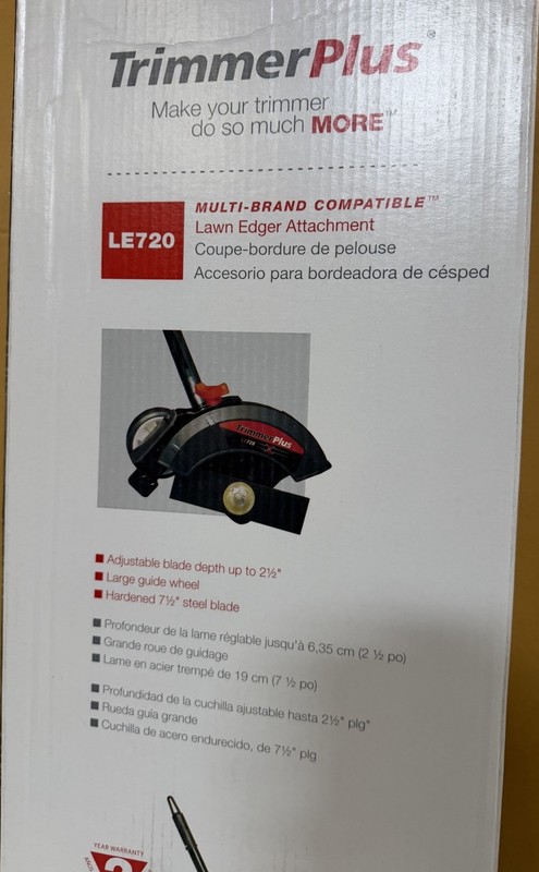 Trimmer Plus LE720-Lawn Edger Attachment-Multi Brand Compatible-41BJLE-C902 gallery