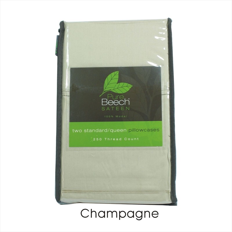 Highest Quality Pillowcase Set (2-Piece) Top Brand Pure Beech 100% Modal Sateen gallery