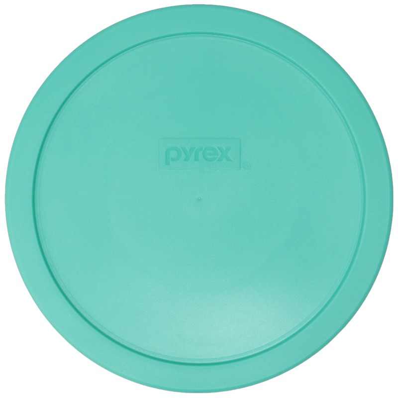 Pyrex 7402-PC Light Green Round Plastic Food Storage Replacement Lid (2-Pack) gallery
