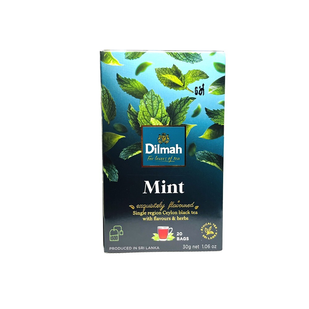 Dilmah - Fun Flavored Tea - Mint - Ceylon Tea - 20 Tea Bags