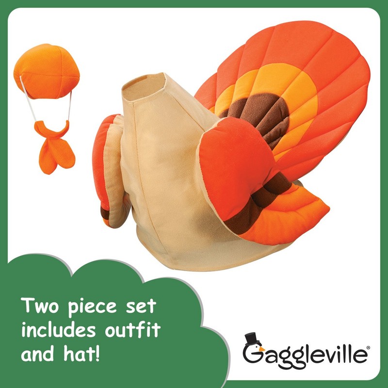 Gaggleville® Large Ghost and Turkey Outfits Bundle gallery
