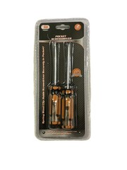 IIT 2pc 2″ Pocket Screwdriver 1/8″ & #0 Hand Tools 60801