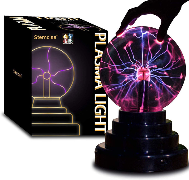 Plasma Ball/Light/Lamp, Static Electricity Globe Electric Lightning Ball, Touch gallery