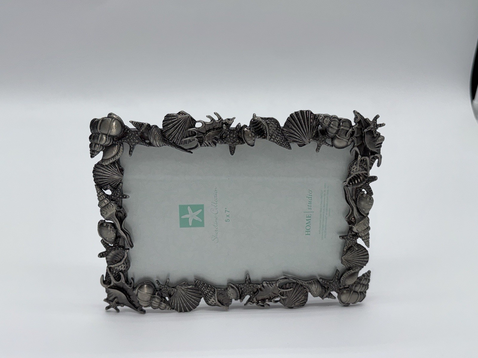 5”x7” Picture Frame, Seashells, Pewter-tone, Portrait Or Landscape gallery