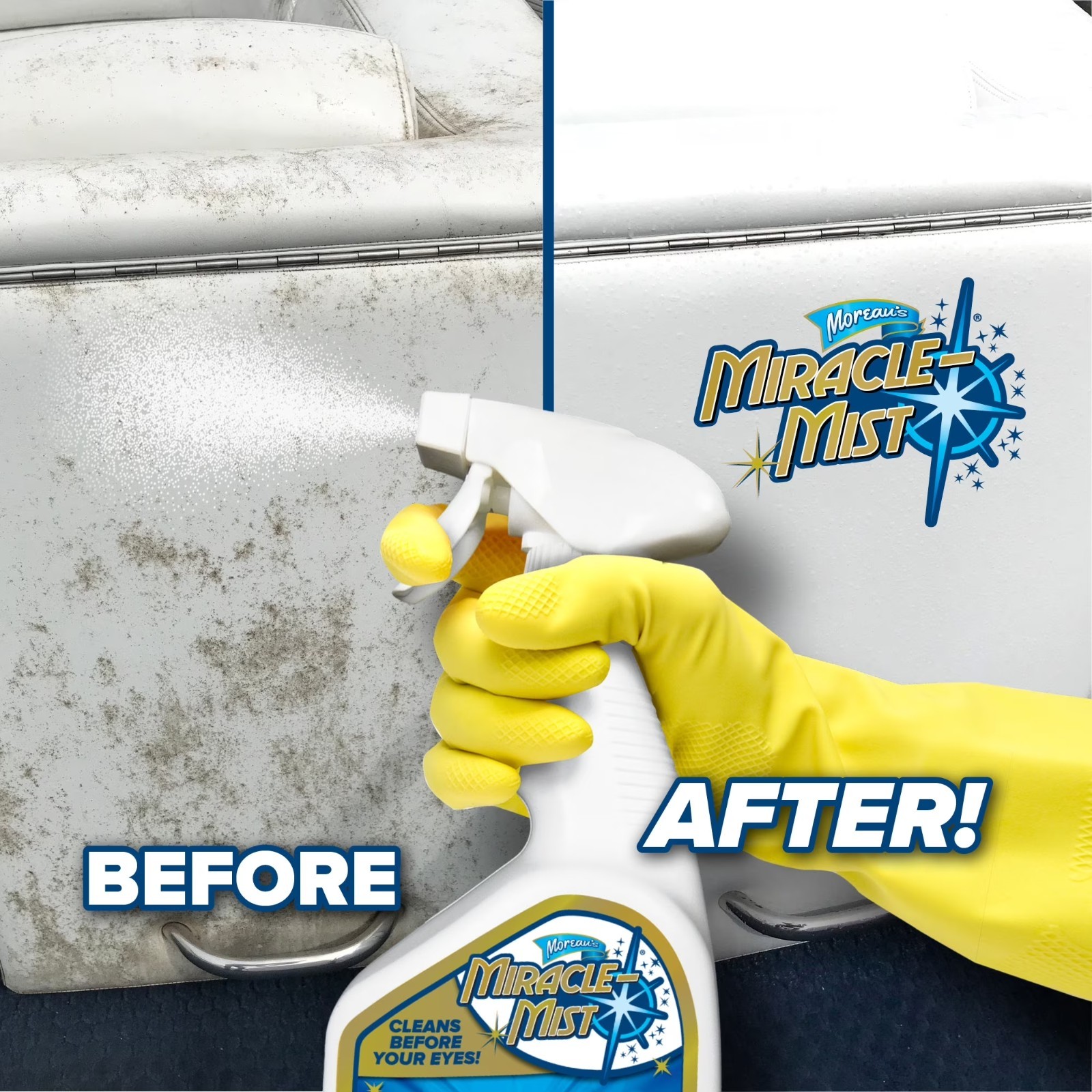 Miraclemist Instant Mold and Mildew Spray Remover for RV and Boat Exterioran gallery